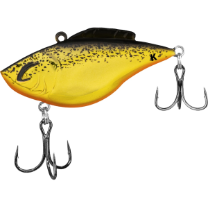 Bill Lewis Knockin' Hammer Trap 5/8 oz Lipless Crankbait Gold Black Splatter Back Orange Belly