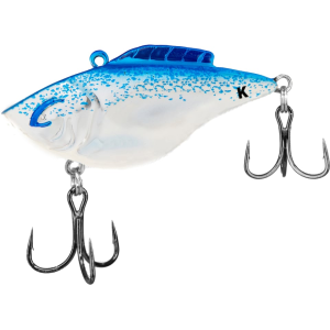 Bill Lewis Knockin' Hammer Trap 5/8 oz Lipless Crankbait Chrome Blue Splatter Back