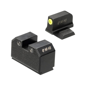 Night Fision Optic Height Sight Set for Beretta APX Yellow Front with RMR, 507c