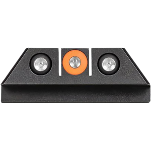 Night Fision Night Sight Set for Glock 42, 43, 43x Orange Front Square Notch Rear