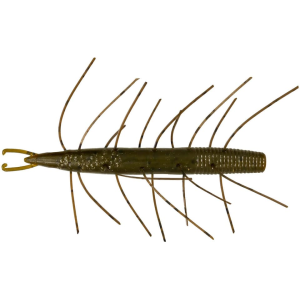 Big Bite Baits Fuzzy Scentsation Stick 4" Soft Stickbait Green Pumpkin