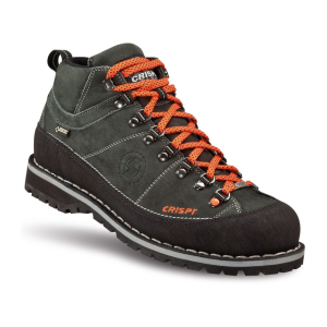 Crispi Boots Men's Monaco Premium GTX 6" Waterproof Hiking Boots Leather Anthracite 12.5 D