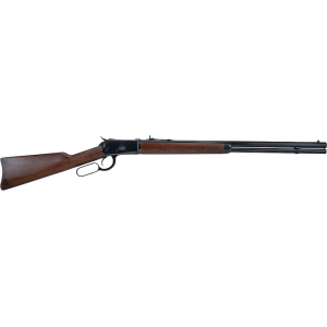 Heritage Manufacturing Inc. 92 Octagon Lever Action Rifle 357 Magnum 24" Black Barrel Black Frame Wood Straight Grip Stock