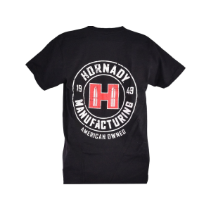 Hornady Men's 1949 Short Sleeve Crew Neck T Shirt Black 2XL