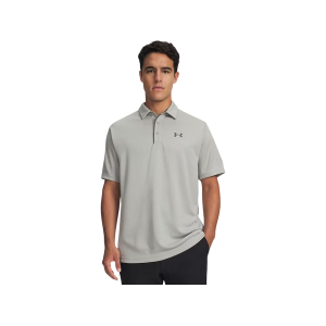 Under Armour Men's Tech Short Sleeve Polo Titanium/Pitch Gray XL