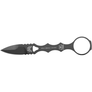 Benchmade Mini SOCP Fixed Blade Knife 2.22" Spear Point 440C Gray Cerakote Blade 440C Handle Gray