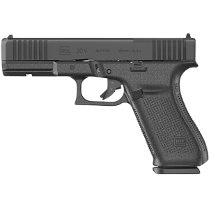 Glock 20 MOS V 10mm Auto Pistol 4.6" Barrel 15+1 Round Black
