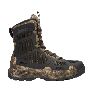 Rocky Men's Quickfire 9" Waterproof 600 Gram Insulated Hunting Boots Synthetic Realtree APX 9.5 D