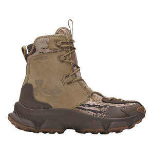 Under Armour Men's Expanse Reaper Waterproof Hunting Boots Leather/Synthetic UA Barren Camo/Maverick Brown/Bayou 11 D