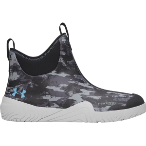Under Armour Men's Charged Shoreman BTH Deck Boots Rubber Black/Distant Gray/Black 11.5 D