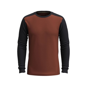Smartwool Men's Classic All Season Long Sleeve Base Layer Shirt Sable Brown Mountain XL
