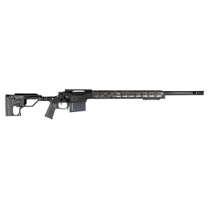 Christensen Arms MPR FFT Bolt Action Rifle 22 Creedmoor 24" Carbon Fiber Threaded Barrel Anodized Black Frame Black Precision Stock