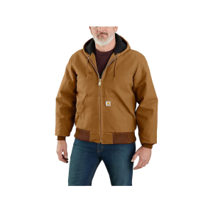 Carhartt Men's J140 Loose Fit Firm Duck Insulated Active Jacket Carhartt Brown Medium
