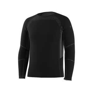 Smartwool Men's Intraknit All Season Long Sleeve Base Layer Shirt Black XL