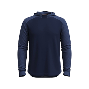 Smartwool Men's Active Mesh Hoodie Nightfall Blue Deep Navy Large