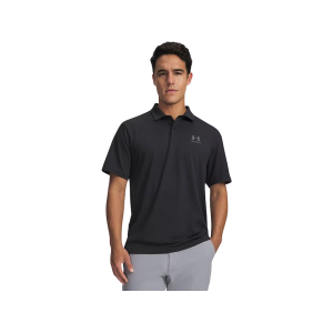 Under Armour Men's Freedom Matchplay Short Sleeve Polo Black/Castlerock XL