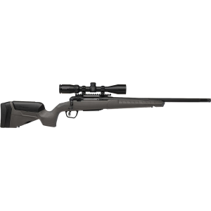 Savage Arms 110 Trailblazer XP Bolt Action Rifle 22 Creedmoor Left Hand 20" Fluted Tungsten Cerakote Threaded Barrel Tungsten Cerakote Frame Dark Gray Adjustable Stock with Vortex Diamondback Scope
