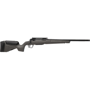 Savage Arms 110 Trailblazer Bolt Action Rifle 25 Creedmoor Left Hand 20" Fluted Tungsten Cerakote Threaded Barrel Tungsten Cerakote Frame Dark Gray Adjustable Stock