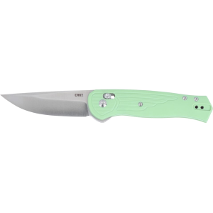 CRKT Sero Pocket Knife 3.02" Drop Point CPM S35VN Satin Blade Glass Reinforced Nylon (GRN) Handle Aqua