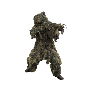 Mil-Tec Men's Ghillie Suit Woodland Camo 2