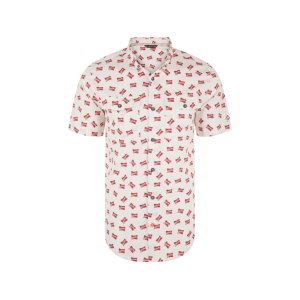 Drake Men's Life Short Sleeve Shirt Bright White 2XL