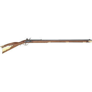 Pedersoli Kentucky Flintlock Rifle 45 Caliber 35" Blued Barrel Walnut Stock