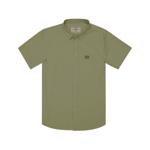 Burlebo Men's Performance Short Sleeve Shirt Sage XL