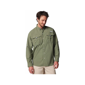Columbia Men's Bahama II Long Sleeve Shirt Cypress XL