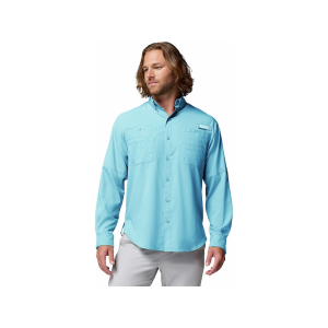 Columbia Men's Tamiami II Long Sleeve Shirt Vintage Blue 2XL