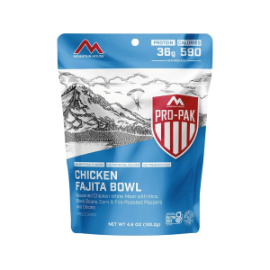 Mountain House Pro Pak Chicken Fajita Bowl Freeze Dried Food 6PK