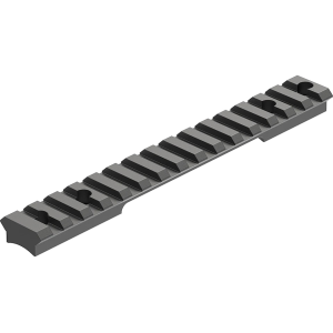 Leupold 1-Piece Backcountry 20 MOA Elevated Cross-Slot Scope Base Savage 110 Round Receiver Short Action 8-40 Adaptable Screws Matte Black
