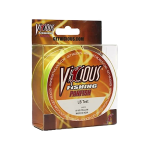 Vicious Panfish Monofilament Fishing Line 6lb 330yd Hi-Vis Yellow