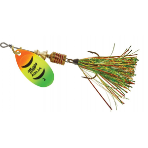 Mepps Aglia Flashabou Inline Spinner Hot Firetiger 1/4 oz