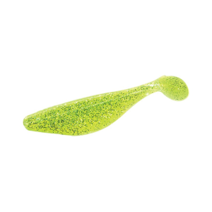 Mister Twister Sassy Shad 3" Swimbait Chartreuse/Silver Flake 10PK