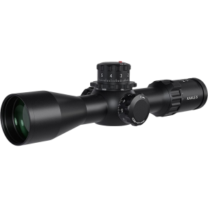 Kahles K318i REFINED Rifle Scope 34mm Tube 3.5-18x 50mm Illuminated SKMR4 Reticle Left Windage Matte Black