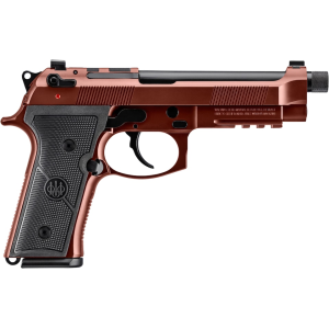 Beretta M9A4 Overlanding 9mm Luger Pistol 5.1" Threaded Barrel 15+1 Round Clay Slide Black Grip Clay Frame
