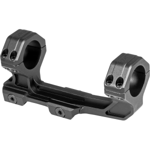 Warne Maxlite MSR 1-Piece Cantilever Picatinny Scope Mount 1" Rings Matte Black