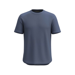 Smartwool Men's Active Mesh Short Sleeve Crew Neck T Shirt Nightfall Blue Large