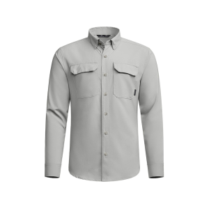 Sitka Gear Men's Rossby Long Sleeve Shirt Granite Large