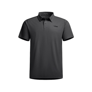 Sitka Gear Men's Tech Short Sleeve Polo Iron Gray 2XL
