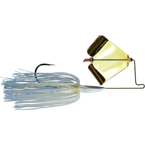 Picasso Rusty Squeaker Slapper Blade Buzzbait 3/8oz White Hologram Gold
