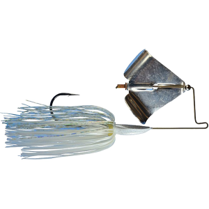 Picasso Rusty Squeaker Buzzbait 3/8oz White Pearl Hologram Nickel