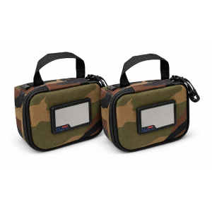 MidwayUSA Ammo Carrier Pouch Woodland Camo 2PK