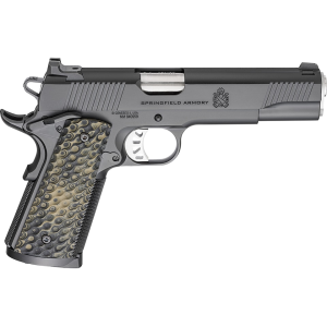 Springfield Armory 1911 TRP Classic 45 ACP Pistol 5" Barrel 8+1 Round Black Slide Green Grip Black Frame