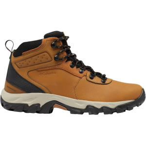 Columbia Men's Newton Ridge Plus II Waterproof Hiking Boots Leather Elk/Black 10 D