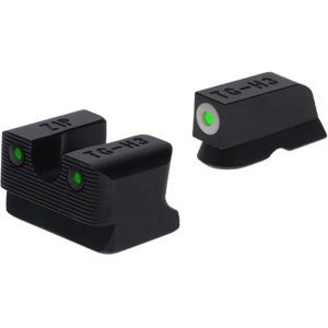 TRUGLO Tritium Pro Sight Set for CZ 75 White