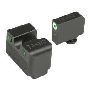 TRUGLO Tritium Pro Sight Set for Glock 42, 43 MOS White