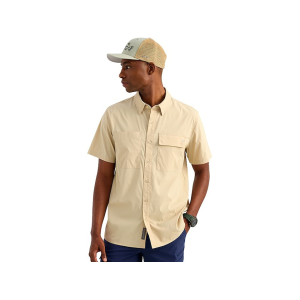 Huk Men's Icon Short Sleeve Shirt River Rock XL