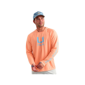 Huk Men's Icon Hoodie Coral Reef 2XL