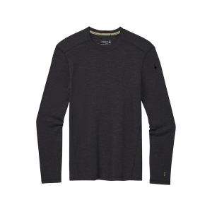 Smartwool Men's Classic Thermal Long Sleeve Base Layer Shirt Charcoal Heather Large